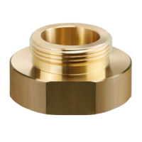 Oventrop Transition piece DN32 for Regumat DN32 for Distributor DN25 1351651
