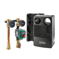Oventrop Station  Regumat S-180  kurze Bauform,Grundfos ALPHA2.1 25-60 1357027