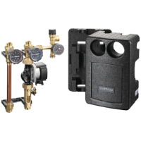 Oventrop-Station  Regusol SH-130  DN25, 2-15 l/min., Grundfos UPM 3 1360063