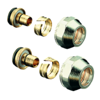 Oventrop Klemmringverschr. Cofit S 2fach fr  Copipe , 17x2.0mm x G3/4  M,vern. 1507937