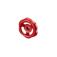 Oventrop Handrad (Schieber u.Rg-Ventile) fr DN25  Stahl, rot 1900052