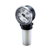 Oventrop Mechanischer Inhaltsanzeiger stufenlos einstellbar, 1 1/2 , 0-200 cm 2060312