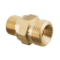 Oventrop Double nipple Ofix-Oil 1/4 male thread x 3/8 male thread on both sides Inside cone 2080050
