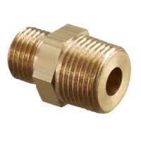 Oventrop Double nipple Ofix-Oil 3/8 male thread Inside cone x 3/8 male thread 2080352