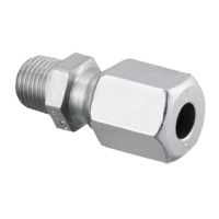 Oventrop Cutting ring Screw connection Ofix-Oil 3/8x10mm straight Screw-in connection steel 2083054