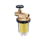Oventrop Heizlfilter-Einstrang Oilpur  2x3/8 IG Nickelsieb 100-150my,Absperrv. 2123103
