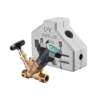 Oventrop Strangreg.-Ventil Aquastrom C  DN15  beidseitig AG, mit Isolierung 4207104