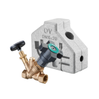 Oventrop Strangreg.-Ventil Aquastrom C  DN15  beidseitig IG  mit Isolierung 4208104