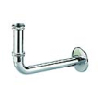 Dallmer Anschluss-Bogen 320 verchromt mit Tauchrohr 1 1/4 Zoll x DN 32 140005