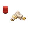 Danfoss Ventilgehaeuse RA-N 10 R 3/8 Eck matt vernickelt 013G0031