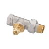 Danfoss Ventilgehaeuse RA- 20 R 3/4 Durchgang matt vernickelt 013G1677
