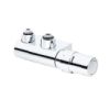 Danfoss Anschlussarmatur VHX Duo Set R 1/2 Eck Chrom 013G4279