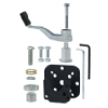 ESBE Anbausatz 900F fr ESBE Motore Serie 90, OV / Meibes 3 16053600