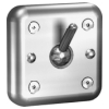 Franke Kleiderhaken, HEAVY DUTY, Edst., 108x108x52 mm, Befestigung von vorn 2000090046