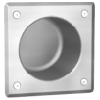 Franke WC-Rollenfach, HEAVY DUTY, Edst., 180x180x105 mm, Unterputz, fr 1 Rolle 2000102704