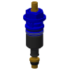 Franke Funktionsteil, duschen, DN15, blau, 2000104352 2000104352