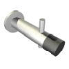 Franke Kleiderhaken, Edelstahl, 80x42x39 mm, Wandmontage, mit Trstopper 2030016320