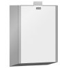 Franke Hygieneabfallbeh., EXOS, Edelstahl, 230x346x125 mm, AP, Front ESG wei, 3,7l 2030030111