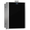 Franke Hygieneabfallbeh., EXOS, Edst., UP, 284x332x125 mm, Front ESG schwarz, 3,7l 2030034631