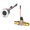 Franke Urinalsplarmatur, F5, elek., DN15, Hinterwandmontage, fr Batterie/Netzteil 2030062317