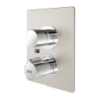 Franke Duscharmatur, F5, hydr., Thermostat, UP, F-Set, Hygieneeinheit, 2xBypass 2030067164