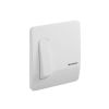 Geberit Abdeckplatte mit Taste weiss alpin  240121111
