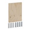 Geberit Duofix System Mounting sheet plate for grab rail, barrier-free 111859001
