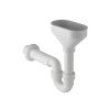 Geberit Leakage water drain  white diameter 40 mm with funnel in PP drain 152392111