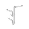 Geberit Spueltisch-Ablauf G1 1/2x40 mm weiss fuer WM und GS in PP fuer zwei Becken 152886111