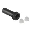 Geberit PE Ablaufmanschette fuer Urinal mit 2 chromfarbigen Deckkappen 152608461
