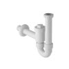 Geberit Ablauf mit Absperrventil G1 1/2x 40mm in PP weiss alpin 152860111