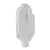 Geberit Siphon body white for wall siphon for washing machine 862173111