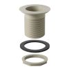 Geberit Drain  valve with Rg 60 x 1/8 grey for stone ware basin PP 352329081