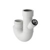 Geberit Double space siphon 40 mm PP alpine-white 252053111