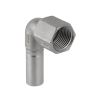Geberit Mapress Adaptor with 90 degrees  diameter 15xRp1/2 with female thread and plain end CrNiMo steel  33203