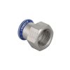 Geberit Mapress Adaptor  with female thread diameter 15xRp1/2 silicone-free  CrNiMo steel  81802