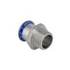 Geberit Mapress Adaptor  with male thread diameter 129xR1/2 silicone-free  CrNiMo steel  81726