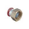 Geberit Mapress C-Stahl Anschlussverschr. flachdichtend verzinkt d 15xG3/4 25032