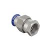 Geberit Mapress Adaptor Connection  d15xRp1/2 flat-sealing with female thread CrNiMo steel  35350