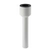 Geberit Tauchrohr in PP d 40 mm weiss alpin mit Anschluss-Muffe fuer Ausgussbecken 152737111