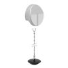 Geberit Rosette with plug and chain for bath drain  255108001