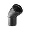 Geberit Silent-PP Bogen 45  Grad mit Muffe DN32  390022141