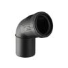 Geberit Silent-PP Bend 67, 5 degrees  DN90 with Coupling 390423141