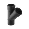 Geberit Silent-PP Abzweig 45  Grad DN50/40 mit Muffen 390231141