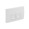 Geberit Delta50 Betaetigungsplatte  seidenglanz verchromt fuer 2-Mengen-Spuelung 115135461