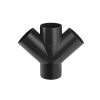 Geberit PE Double-Junction  45 degrees  DN100/100/100  367235161