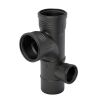 Geberit Silent-PP Kombi-Corner Junction MAX 87, 5 degrees  right DN 90/90/50 390462141
