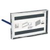 Geberit Geberit Abdeckplatte Omega flchenbndig, mit Sichtrahmen 115088001