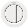 Geberit Remote control type 01 pneumatic for dual flush Mbel/furniture press button alpine-white 116050111