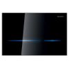 Geberit Sigma80 beruehrungslos Glas schwarz fuer 2-Mengen-Spuelung (IR/Netz) 116090SG1